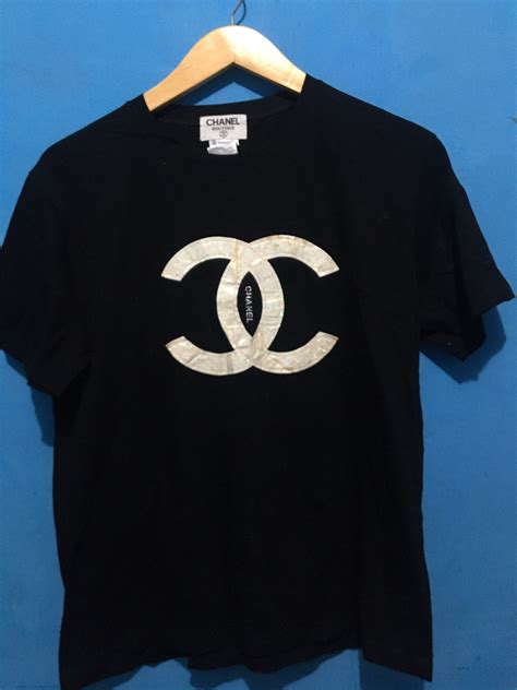 chanel t-shirt women's|vintage chanel t shirt.